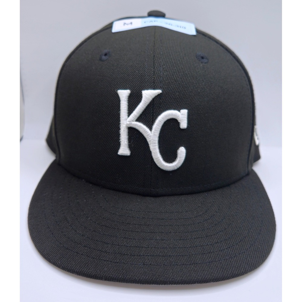 New Era 9FIFTY Kansas City Royals Snapback Hat Black MLB Flat Brim Cap
